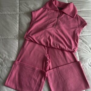 Chic Pink Women's Jumpsuit